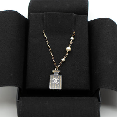 Perfume Bottle Pendant Necklace