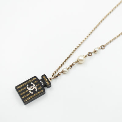 Perfume Bottle Pendant Necklace