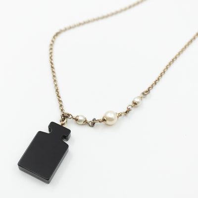 Perfume Bottle Pendant Necklace