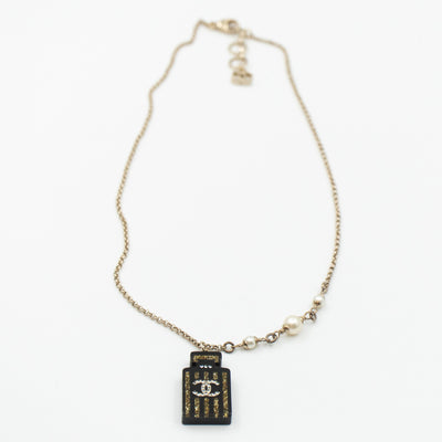 Perfume Bottle Pendant Necklace