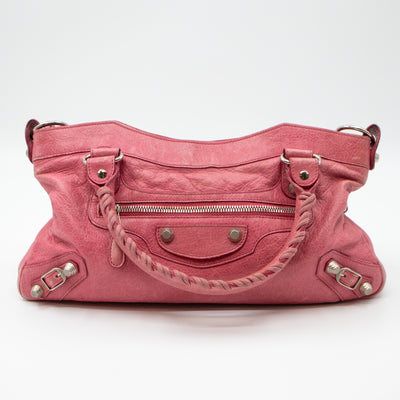 Classic First Pink Leather