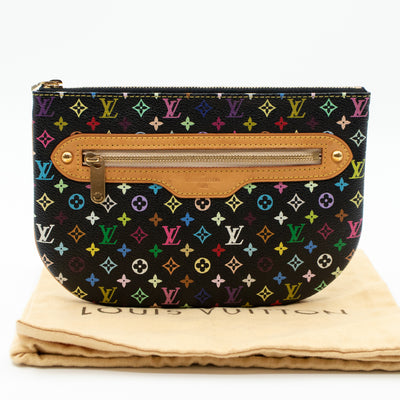 Pochette Plate GM Multicolore Black
