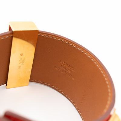 Collier de Chien Gold & Orange Bracelet