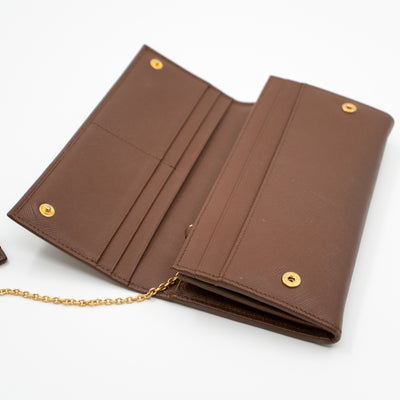 Long Wallet Palissandro Saffiano