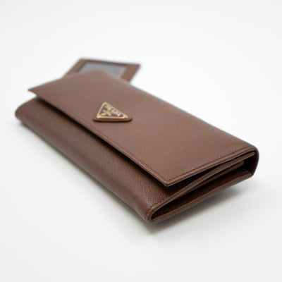 Long Wallet Palissandro Saffiano