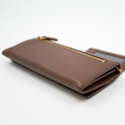 Long Wallet Palissandro Saffiano