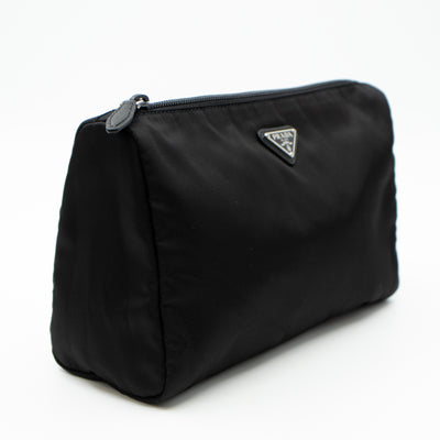Toiletry Pouch Black Nylon