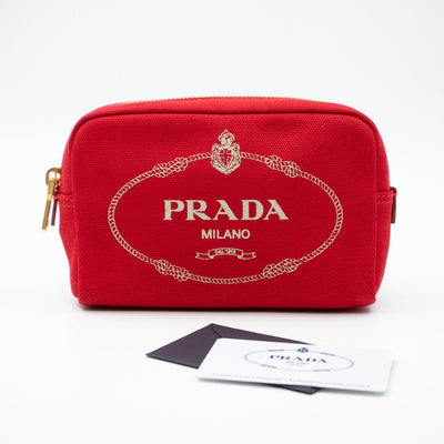 Canapa Cosmetic Pouch Red Hemp