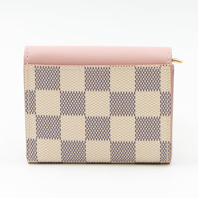 Zoe Wallet Damier Azur