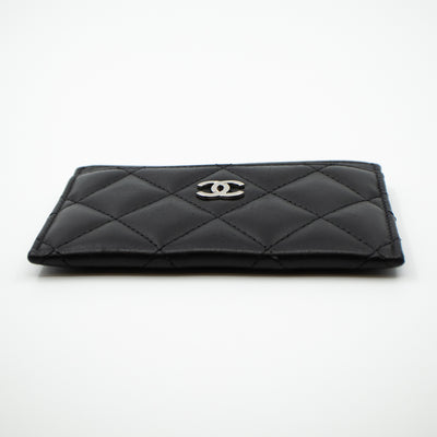 Classic Card Holder Black Leather