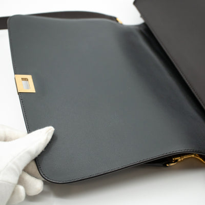 Trapeze Medium Brown & Black