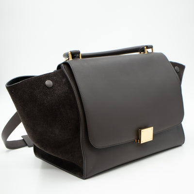 Trapeze Medium Brown & Black