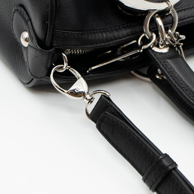 Granville Boston Bag Black Leather