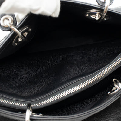 Granville Boston Bag Black Leather