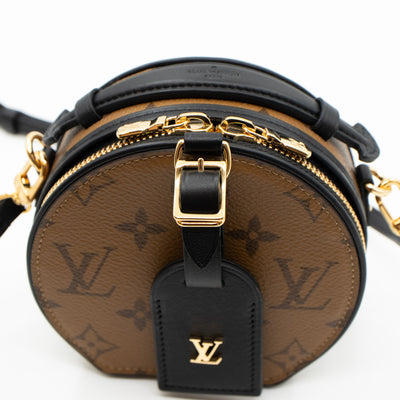 Mini Boîte Chapeau Monogram Reverse