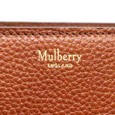 Large Zipped Bayswater Oak Brown Leather