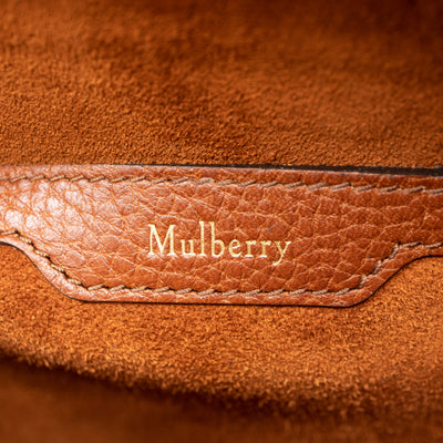 Large Zipped Bayswater Oak Brown Leather