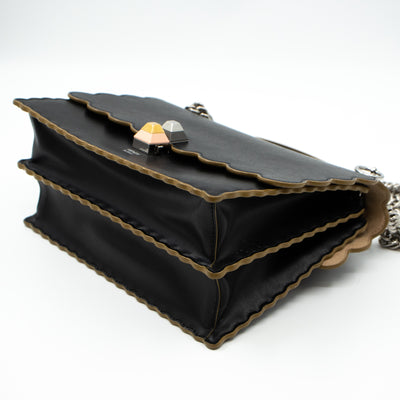 Kan I Medium Black Leather