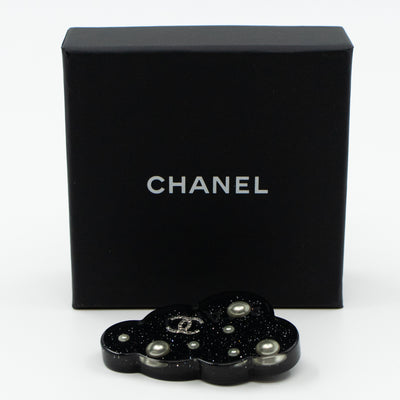 CC Space Brooch Black