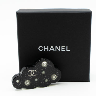 CC Space Brooch Black