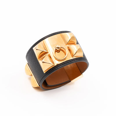 Collier de Chien Gold & Black Bracelet