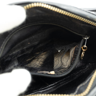 CC Camera Bag Black Patent Leather
