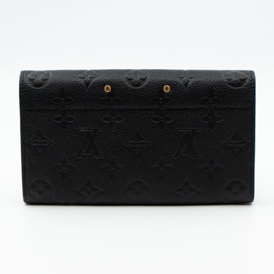 Metis Wallet Monogram Empreinte Black