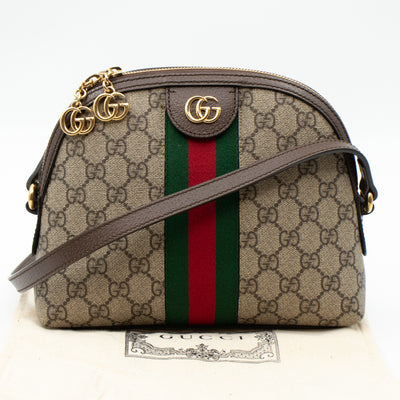 Ophidia GG Shoulder Bag Canvas