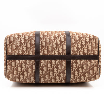 Trotter Duffle Bag Dior Oblique Brown