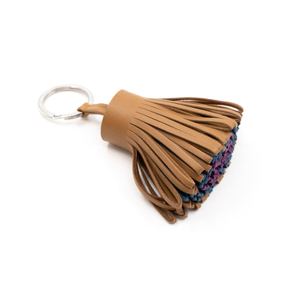 Carmen Key Ring Kraft Leather