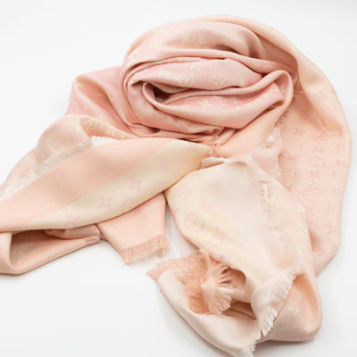Monogram Shine Shawl Sunrise