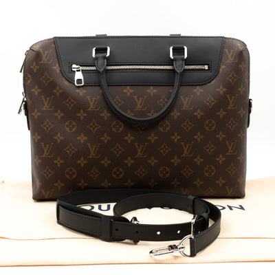 Porte-Documents Jour Monogram Macassar