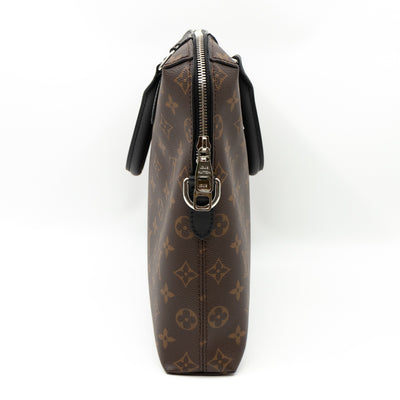 Porte-Documents Jour Monogram Macassar
