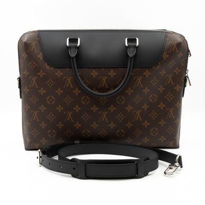 Porte-Documents Jour Monogram Macassar