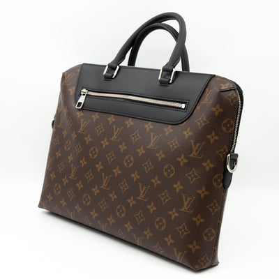 Porte-Documents Jour Monogram Macassar
