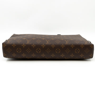 Porte-Documents Jour Monogram Macassar