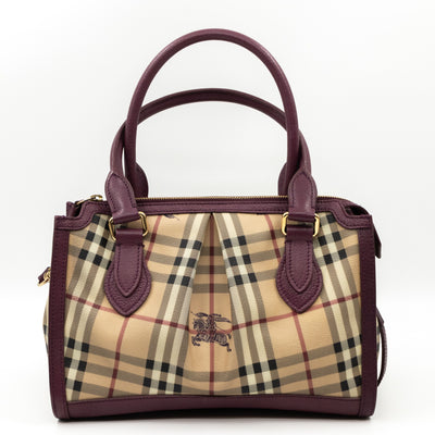 Small Pilgrim Bowling Bag Haymarket Check