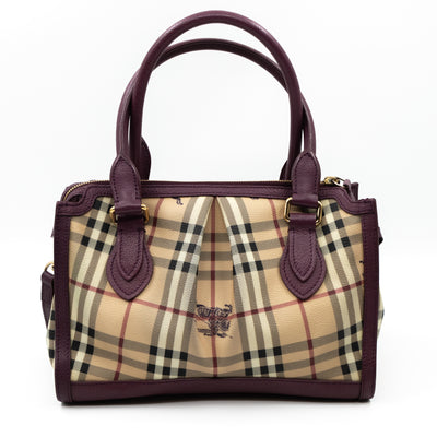 Small Pilgrim Bowling Bag Haymarket Check