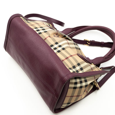 Small Pilgrim Bowling Bag Haymarket Check