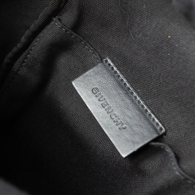 Nano Backpack Black Leather