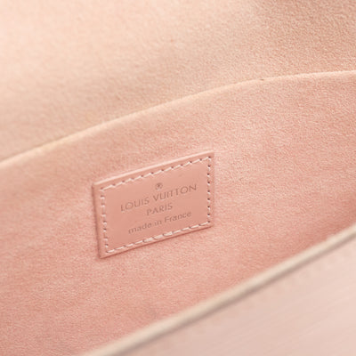 Pochette Felicie Epi Leather Rose Ballerine