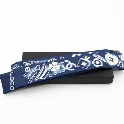 Slim Bandeau Navy Blue