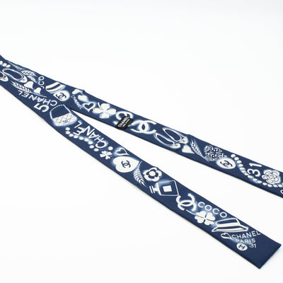 Slim Bandeau Navy Blue