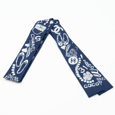 Slim Bandeau Navy Blue