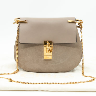 Drew Grey Leather & Suede