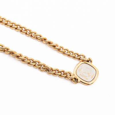 ID LV Necklace Gold