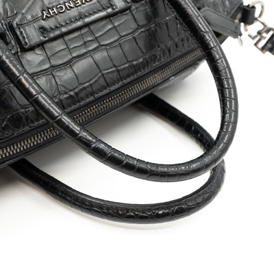 Soft Antigona Small Black Leather