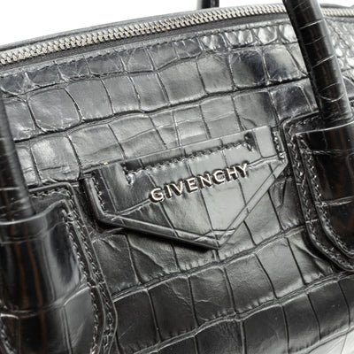 Soft Antigona Small Black Leather