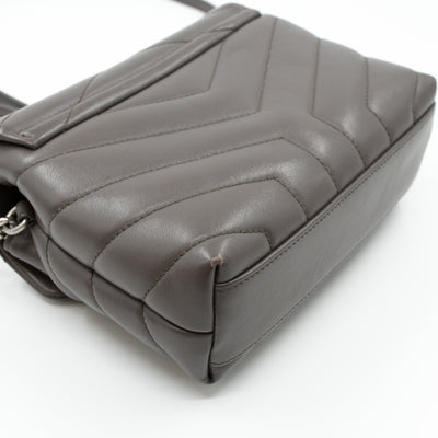 Loulou Toy Grey Leather