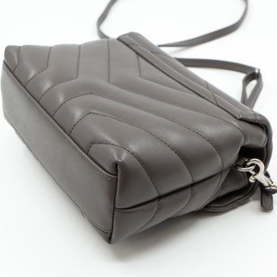 Loulou Toy Grey Leather